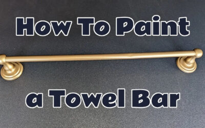 Transform Your Bathroom: How to Paint a Towel Bar for a Stunning Makeover