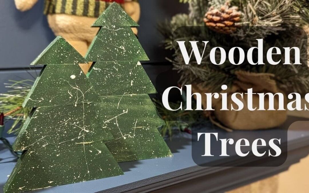Wooden Christmas Trees: Create Stunning Holiday Decor from Simple Scrap Wood